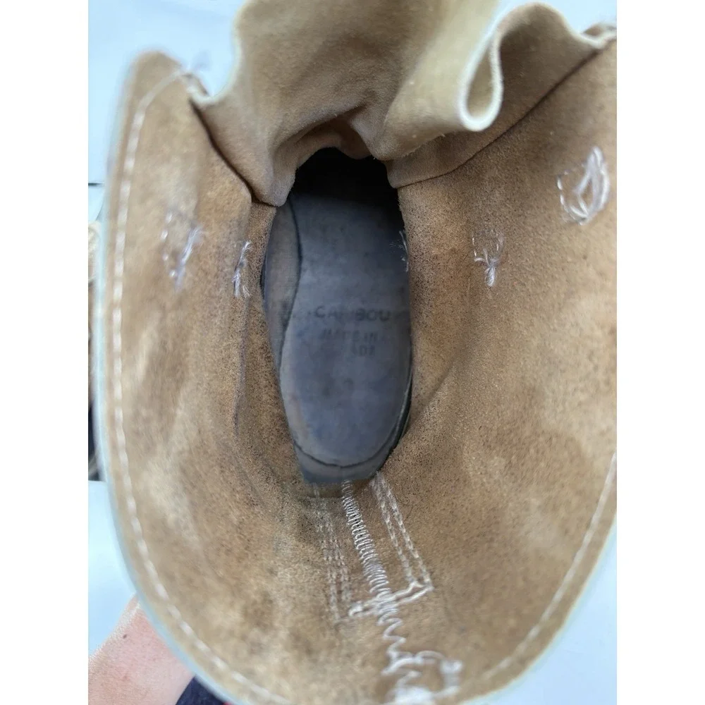 Vintage Sorel Caribou Boots Womens Size 9 Leather Waterproof MADE IN CANADA